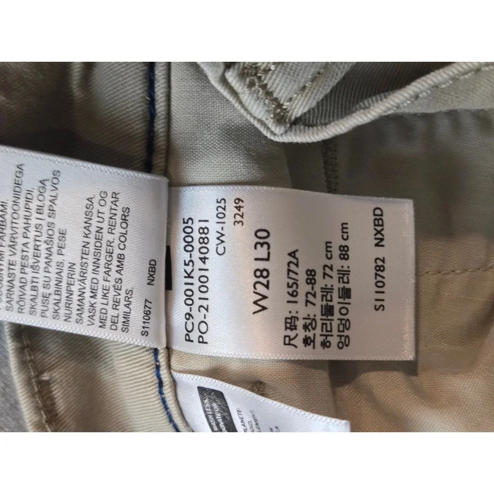 Levis XX Chino Pants Mens 28x29 Khaki Tan Relaxed Straight Skater Casual